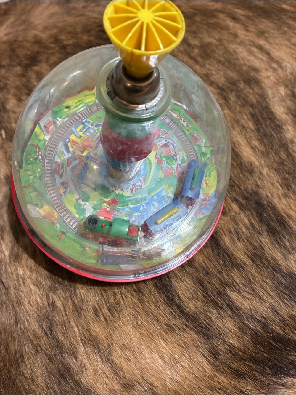 Vintage train top